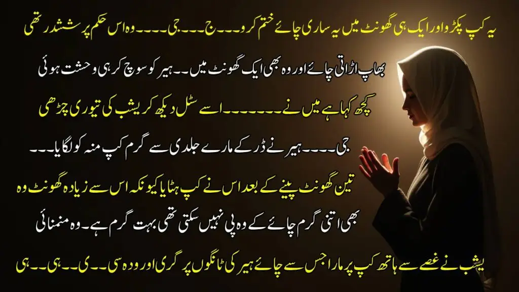 urdu story novel