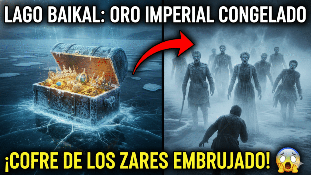 oro perdido Kolchak Lago Baikal